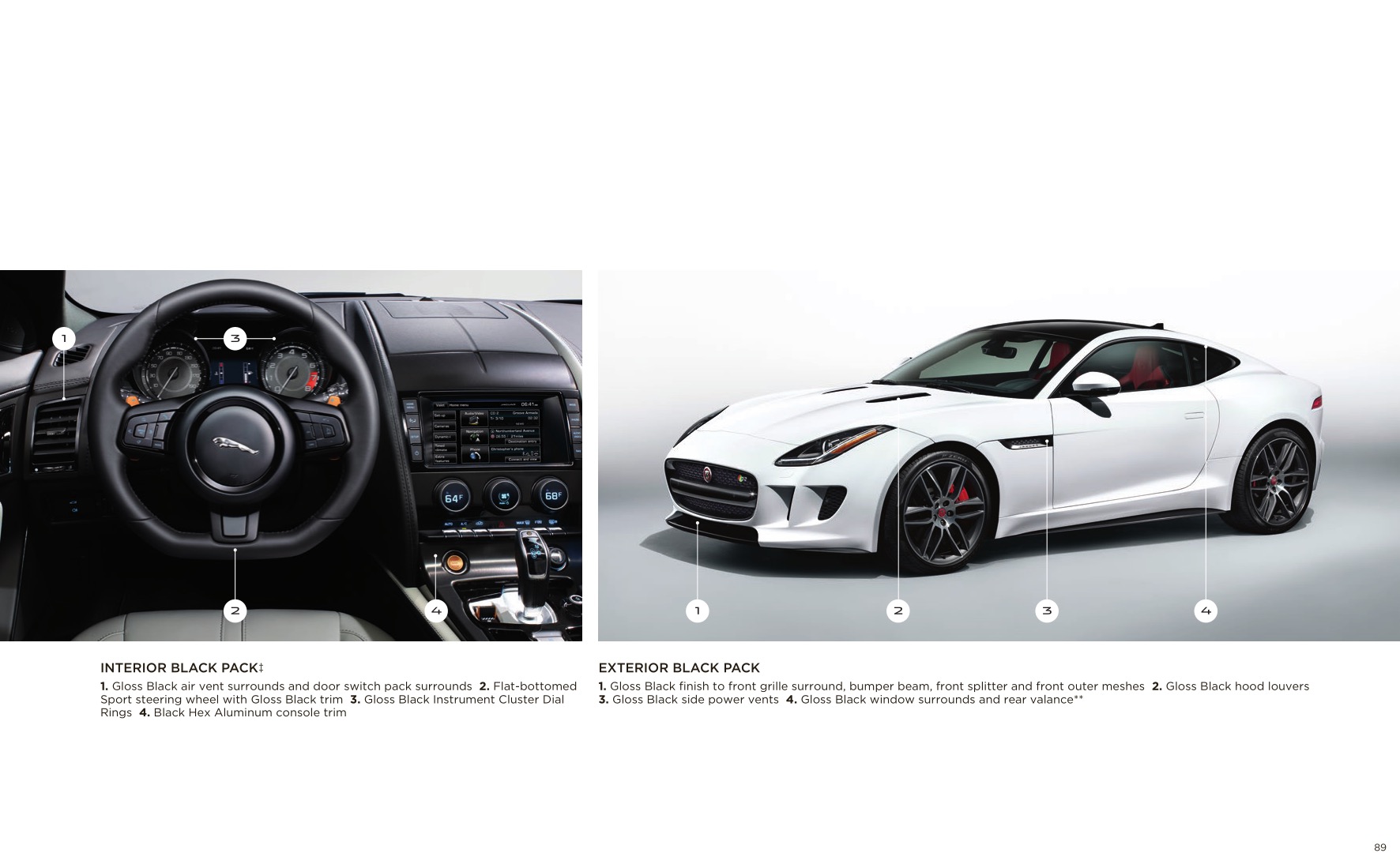 2014 Jaguar F-Type Brochure Page 36